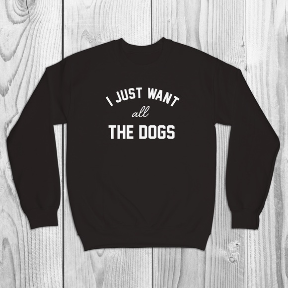 Women’s sweater sweatshirt crew-neck dog mom lover - Picture 1 of 2